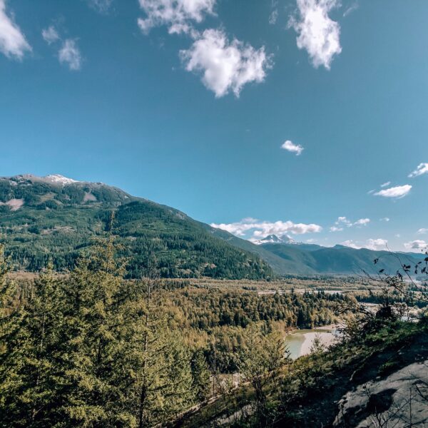 View from Crooked Falls Hike in Squamish