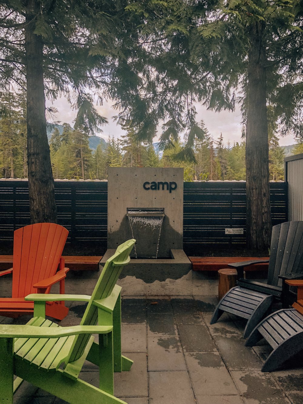 Camp Lifestyle hipster coffee shop cafe in Whistler BC Canada