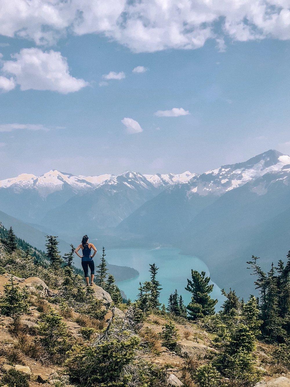 Whistler Blackcomb High Note Trail mountain hike with views