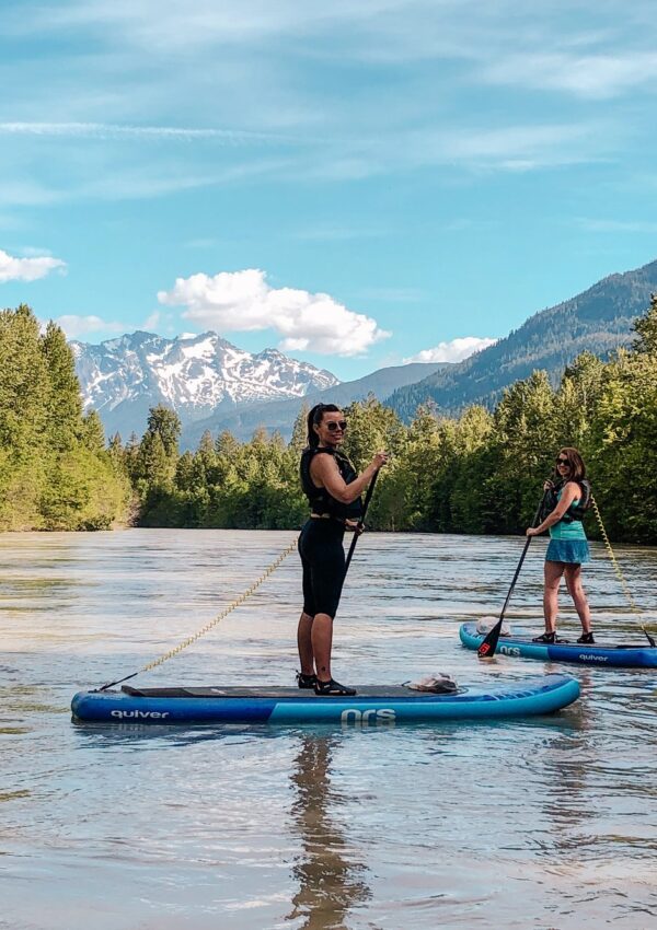 River Stand-Up Paddling in Pemberton