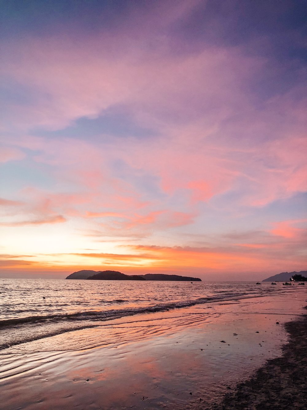Langkawi Cenang Beach Sunset