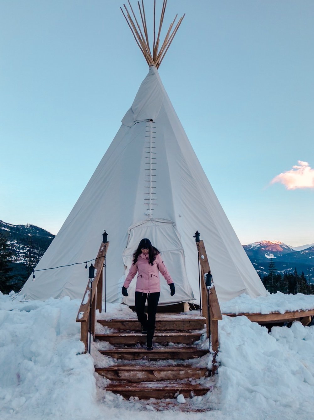 New Whistler teepee