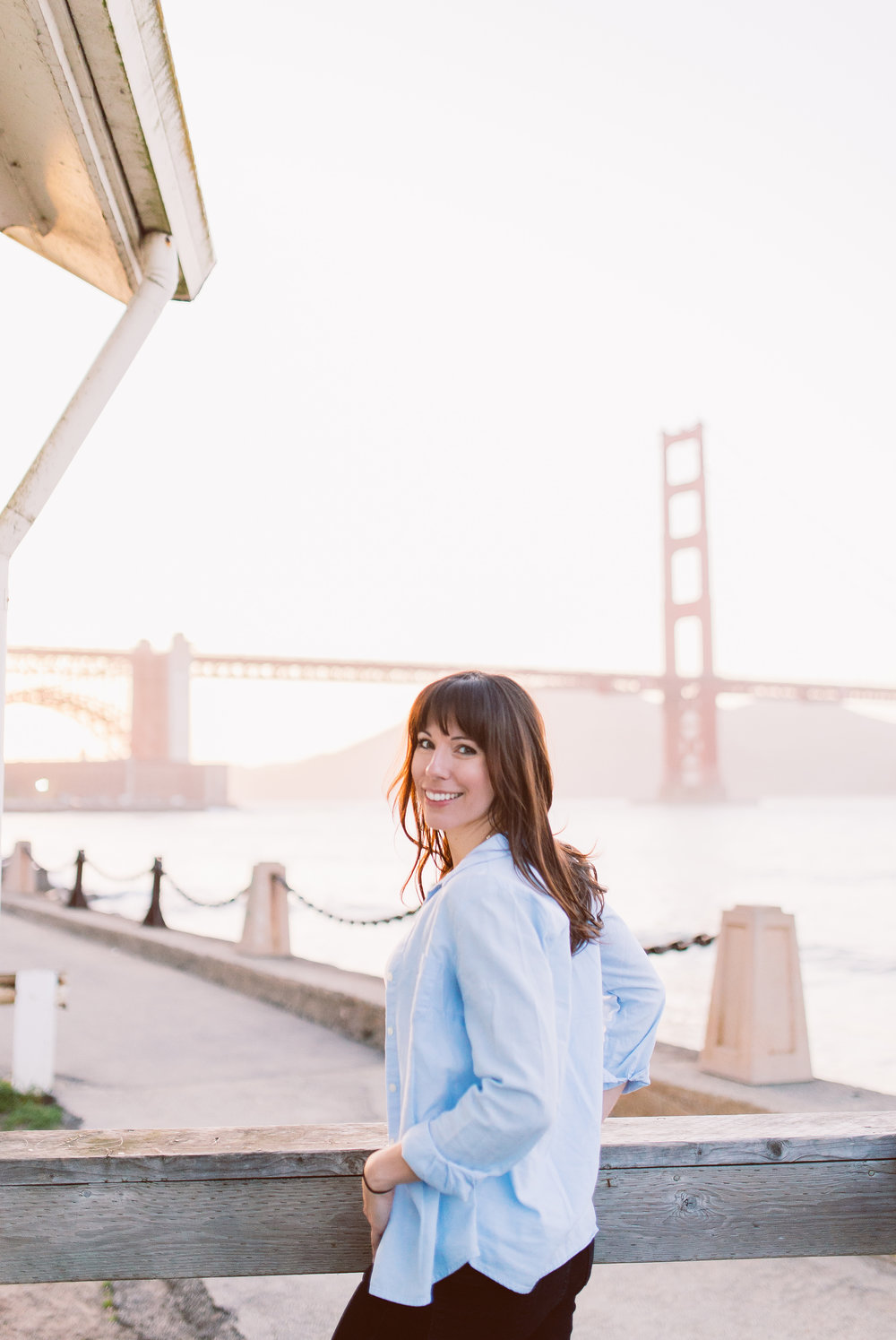 San Francisco Golden Gate Bridge sunset