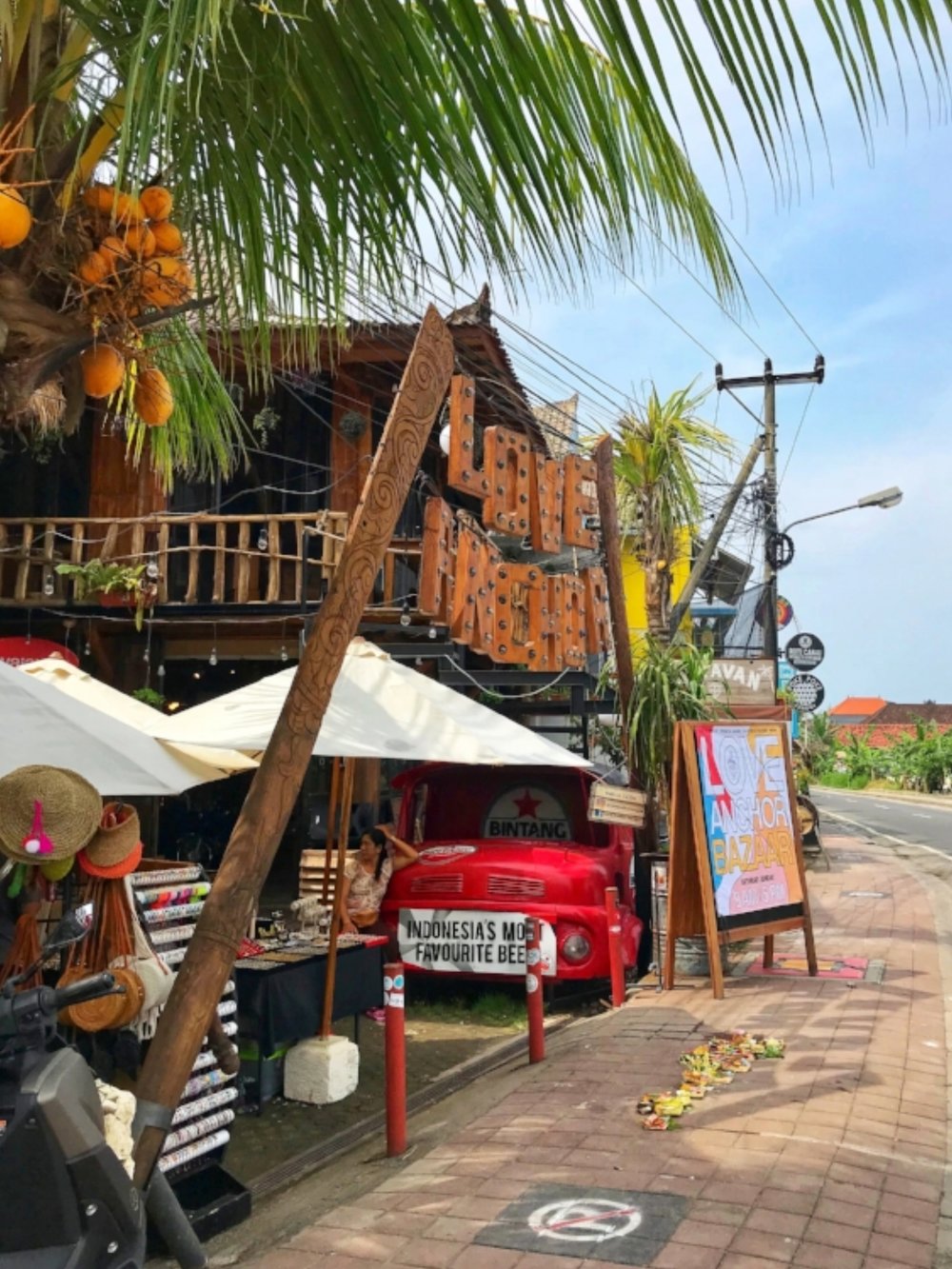 Love Anchor farmers and artisans market in Canggu Bali