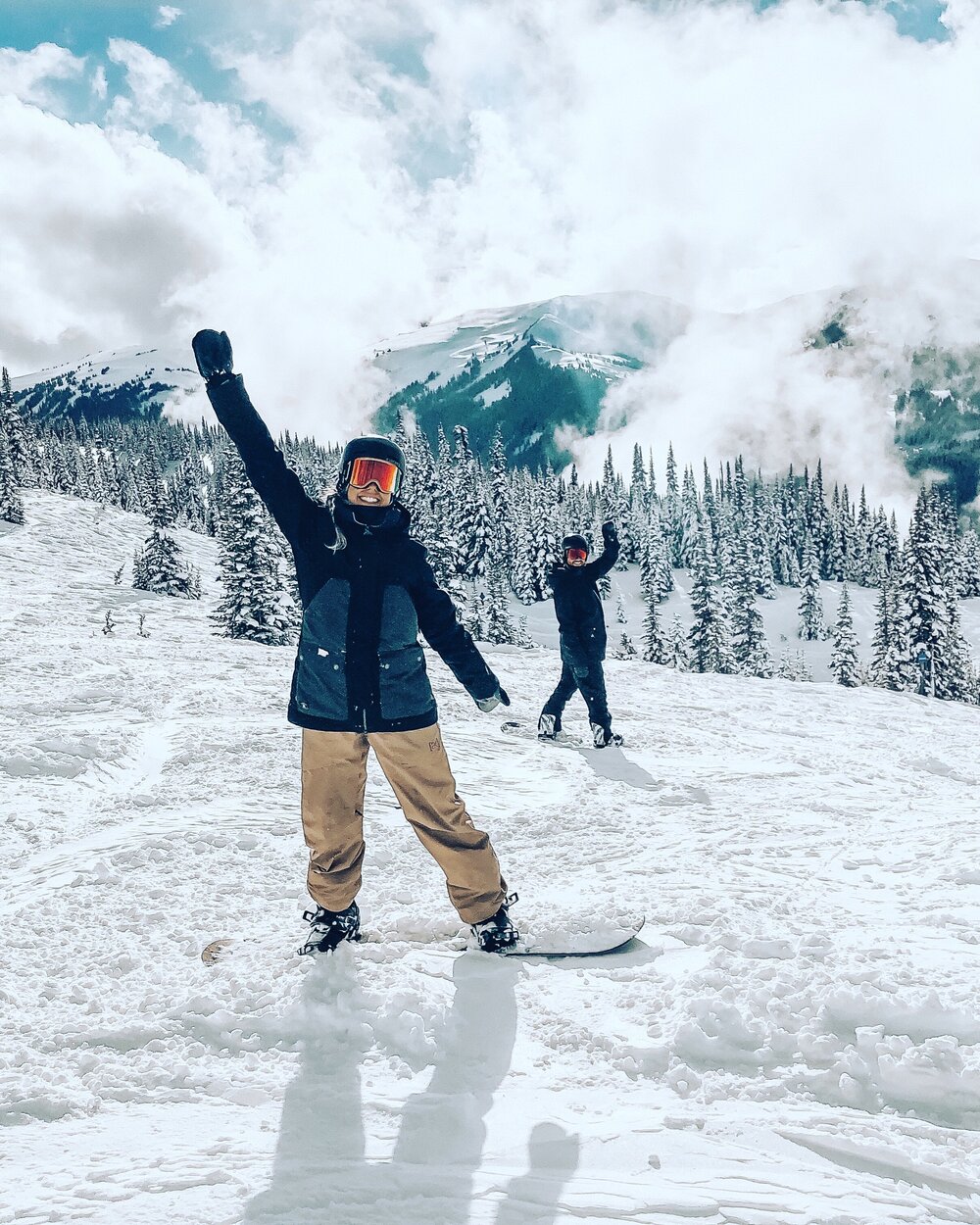 Female Only Ski and Snowboard Camp Whistler Blackcomb