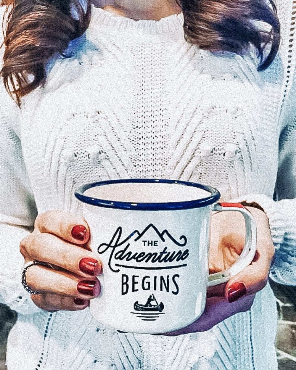 The Adventure Begins cute cup